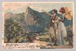 © Haus der Bayerischen Geschichte <br /><br />Seit dem Pestgelübde von 1634 spielen die Oberammergauer die Passion. Kamen die Zuschauer in der Anfangszeit noch meist aus der nahen Umgebung, entwickelten sich die Passionsspiele bald zu einem Anziehungspunkt für Besucher aus aller Welt. Bereits 1850 wurde Oberammergau zur Passionsspielzeit von 100.000enden besucht und so zu einem der frühesten touristischen Anziehungspunkte in Bayern.