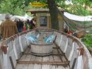 und in der Fischhütte tummeln sich Fische.