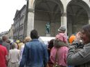 Vaters Rücken.