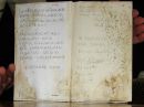 <br>
Gipfelbuch Höhenberg zum Gipfelkreuz, das Ludwig Bichler gesetzt hat,
angebracht anlässlich der Gipfelwanderung der Landratskandidatin Sigrid Friedl-Lausenmeyer <br>
5. Oktober 2007<br>
<br>
5.10.2007 8:30 Uhr
Was für ein traumhaft schöner Platz!
Sigrid Friedl-Lausenmeyer, Oswald Gasser<br>
<br>
Im Frühtau zu Berge wir zogen, Fallera. <br>
Margit Gürtler, Sepp Schreyegg, Hil Gürtler, Manuala Dreyer, El Gürtler, Hund Cleo<br>
<br>